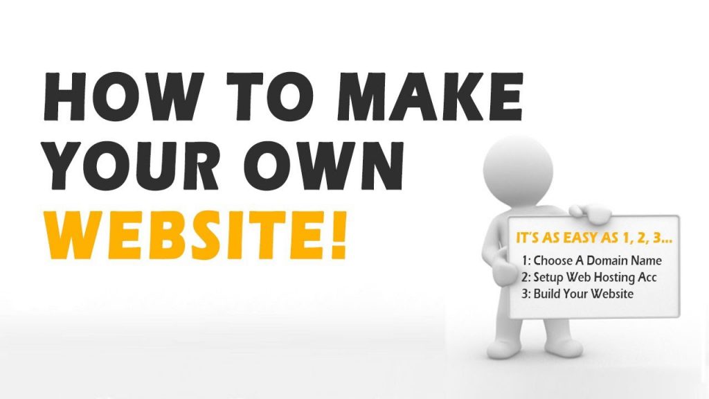 How to Create a Website of your own in 3 Simple Steps?