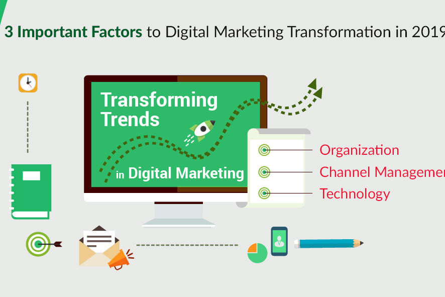 3 Important Factors to Digital Marketing Transformation in 2019