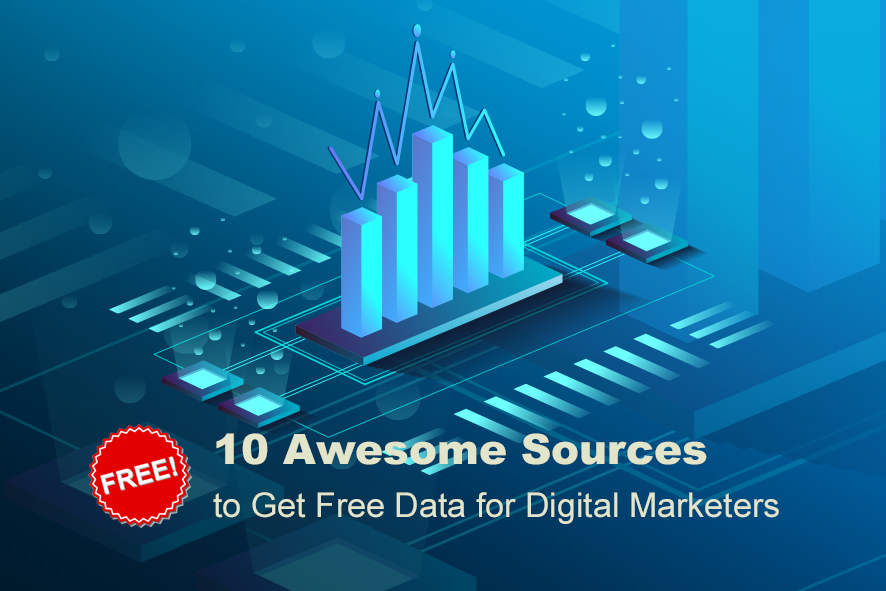 10 Awesome Sources to Get Free Data for Digital Marketers